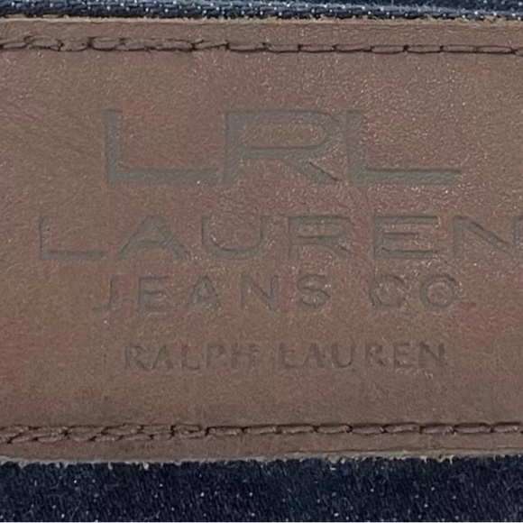Lauren Jeans Co Ralph Lauren Women Jeans Size 2P Dark Wash Zip Closure 5 Pocket - Picture 2 of 5